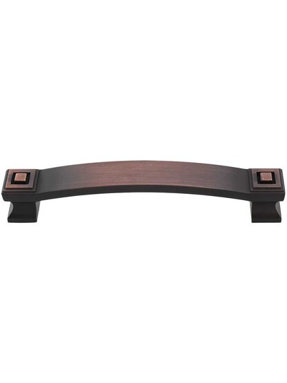 Delmar Cabinet Pull - 5 inch Center-to-Center in Brushed Oil Rubbed Bronze.
